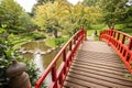 Albert Kahn garden in Boulogne Billancourt Paris Royalty Free Stock Photo