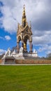 The Albert Memorial in Kensington Gardens. London. United Kingdo Royalty Free Stock Photo