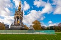 The Albert Memorial in Kensington Gardens -The Royal Park, London, UK