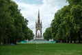 The Albert Memorial situated in Kensington Gardens, London, England Royalty Free Stock Photo