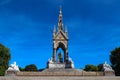 The Albert Memorial situated in Kensington Gardens, London, England