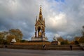 Prince Albert Memorial in London - Great Britain Royalty Free Stock Photo