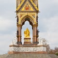albert monument in london england kingdome and old construction Royalty Free Stock Photo