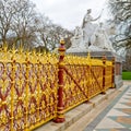 albert monument in london england kingdome and old construction Royalty Free Stock Photo