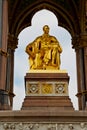 albert monument in london england kingdome and old construction Royalty Free Stock Photo