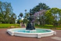 Albert Park in Auckland New Zealand Royalty Free Stock Photo