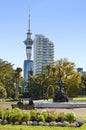 Albert park Auckland - New Zealand Royalty Free Stock Photo