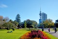 Albert park in Auckland New Zealand. Royalty Free Stock Photo