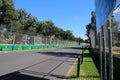 Formula One track Albert Park Circuit in Melbourne, Australia Royalty Free Stock Photo