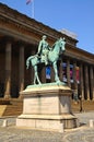 Albert Prince Consort statue, Liverpool. Royalty Free Stock Photo