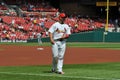 Albert Pujols at Busch Stadium Royalty Free Stock Photo