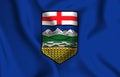 Alberta flag illustration