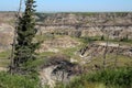 Alberta badlands Royalty Free Stock Photo