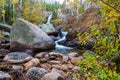 Alberta Falls in Rocky Mountain National Park Royalty Free Stock Photo