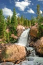 Alberta Falls, Rocky Mountain National Park Royalty Free Stock Photo