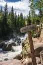 Alberta Falls Sign