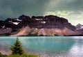 Alberta glacier lake