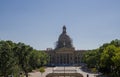 Alberta Legislature Building in Edmonton, Canada. The meeting place of the Executive Council and the Legislative Assembly