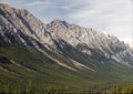 Alberta - Mist Mountains, Canadian Rockies Royalty Free Stock Photo