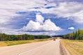 Alberta Provincial Highway No. 43 Royalty Free Stock Photo