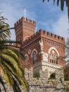Albertis Castle in Genoa Italy Royalty Free Stock Photo