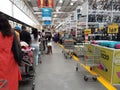 Last minute shoppers at Makro in Alberton South Africa Royalty Free Stock Photo