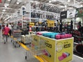 Last minute shoppers at Makro in Alberton South Africa Royalty Free Stock Photo