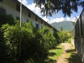 Albino Bergamo, abandoned village of the employees of the textile manufacture Honegger