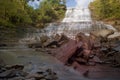 Albion falls, Hamilton Ontario Canada Royalty Free Stock Photo
