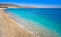 Albir beach in Alfas del Pi of Alicante