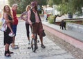 Slurp the Pirate of Tarquinia Viterbo Italy Royalty Free Stock Photo