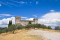 Albornoz fortress. Narni. Umbria. Italy. Royalty Free Stock Photo