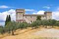 Albornoz fortress. Narni. Umbria. Italy. Royalty Free Stock Photo