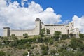 Albornoz fortress. Spoleto. Umbria. Royalty Free Stock Photo