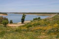 Albufeira da Barragem de Campilhas lake