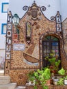 ALBUFEIRA, SOUTHERN ALGARVE/PORTUGAL - MARCH 10 : Building Decor