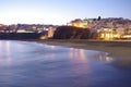 Albufeira at sunset Royalty Free Stock Photo