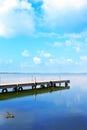 Albufera lake in Valencia El Saler