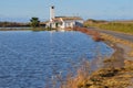 The Albufera natural park, a wetland of international importance in the Valencia region, threatened by water pollution and unsusta Royalty Free Stock Photo