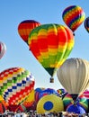 Albuquerque Balloon Festival in New Mexico Royalty Free Stock Photo