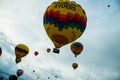 Albuquerque Balloon Fiesta Launch 2015 Royalty Free Stock Photo