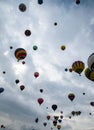 Albuquerque Balloon Fiesta Launch 2015 Royalty Free Stock Photo