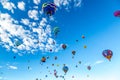 Albuquerque Hot Air Balloon Fiesta 2016 Royalty Free Stock Photo