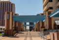 Beautiful architecture of Civic Plaza in downtown Albuquerque, New Mexico.