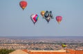 International Hot Air Balloon Fiesta in Albuquerque Royalty Free Stock Photo