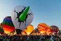 International Hot Air Balloon Fiesta in Albuquerque Royalty Free Stock Photo