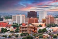 Albuquerque, New Mexico, USA Downtown Cityscape Royalty Free Stock Photo