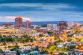 Albuquerque, New Mexico, USA downtown cityscape Royalty Free Stock Photo