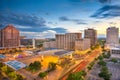 Albuquerque, New Mexico, USA downtown cityscape Royalty Free Stock Photo