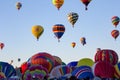 ALBUQUERQUE, NEW MEXICO - OCTOBER 06, 2013: Hot Air Baloon Fiesta in Albuquerque, New Mexico.